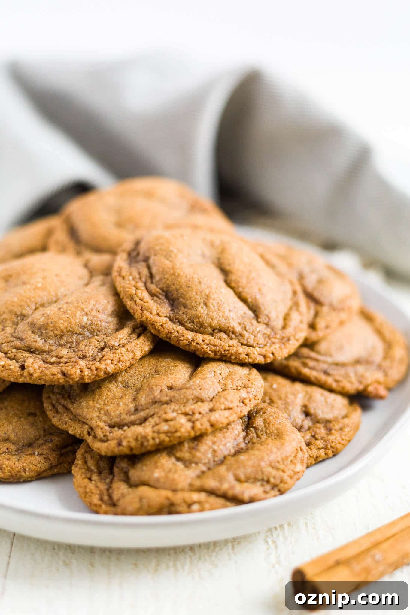 Soft Paleo Molasses Cookies 4 paleo molasses cookies almond flour