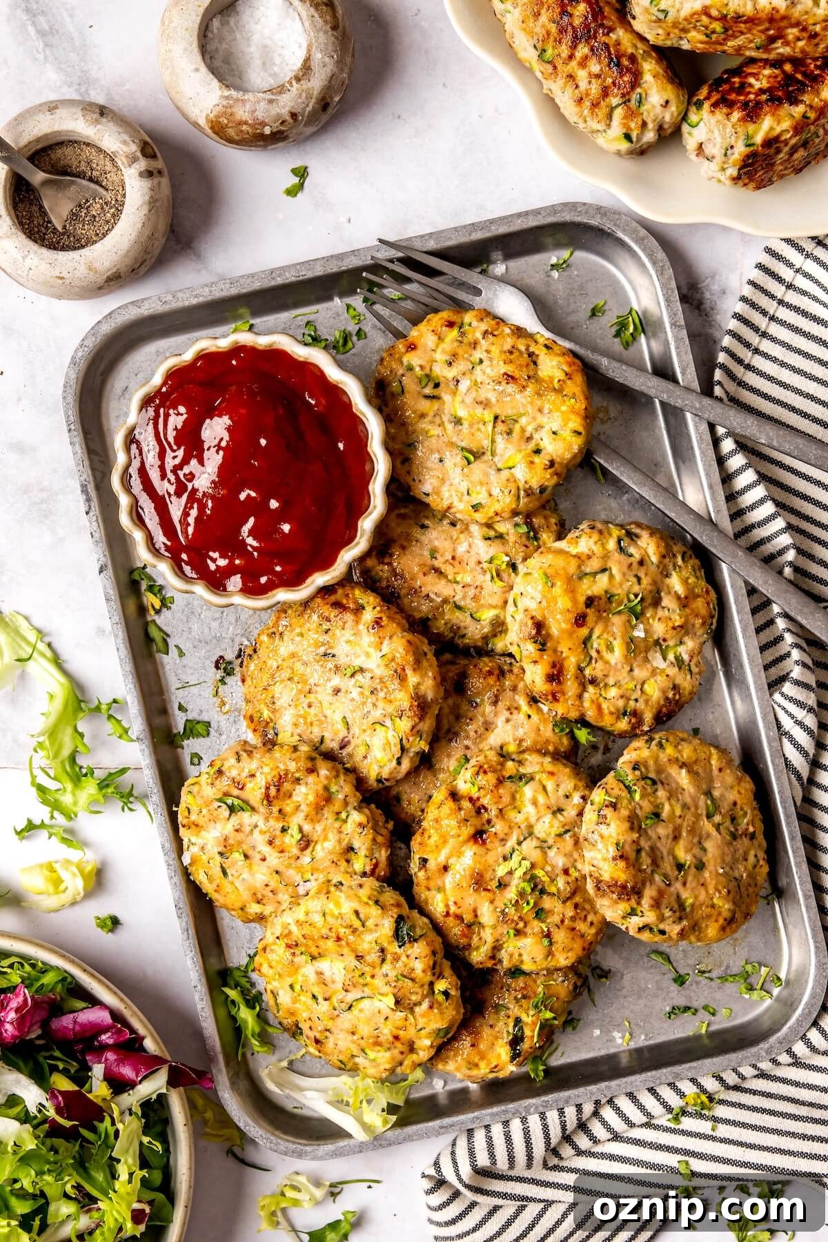 Veggie Maple Turkey Breakfast Sausages - Olivia Adriance