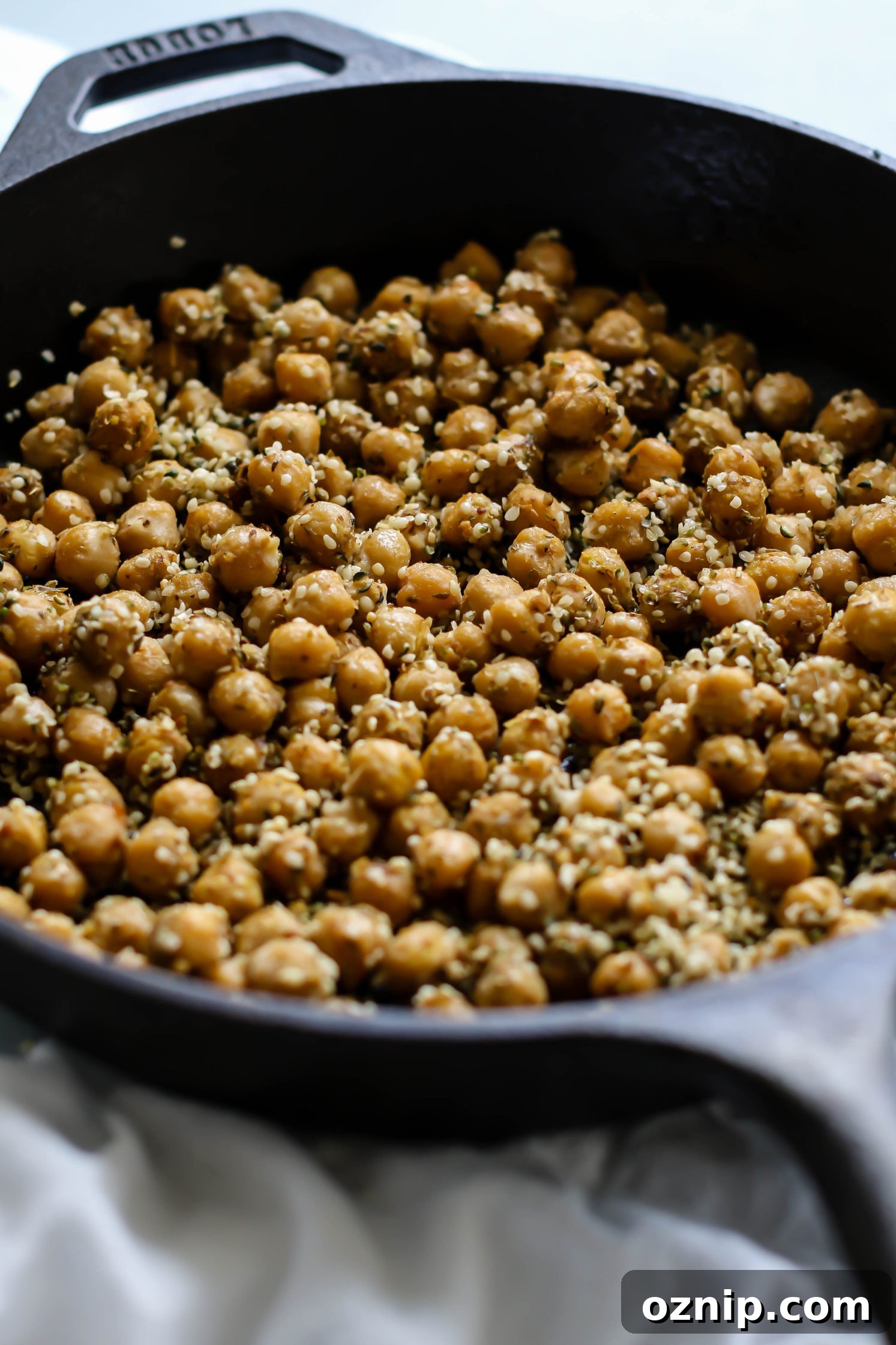 Chickpea & Hemp Heart Bolognese with White Sweet Potato Spirals