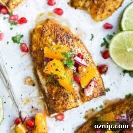 Broiled Barramundi with Citrus Salsa