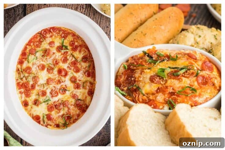 Slow Cooker Pizza Dip