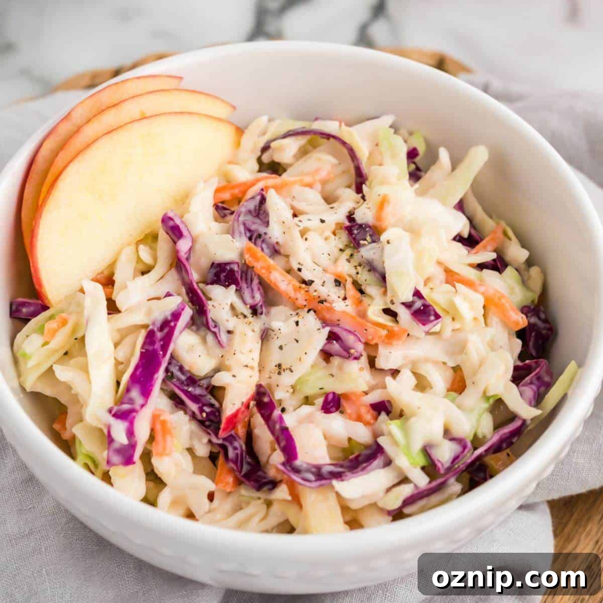 Creamy Apple Coleslaw