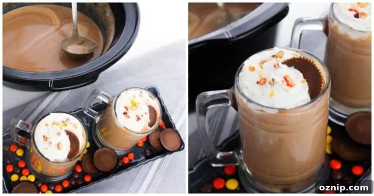 Peanut Butter Hot Chocolate