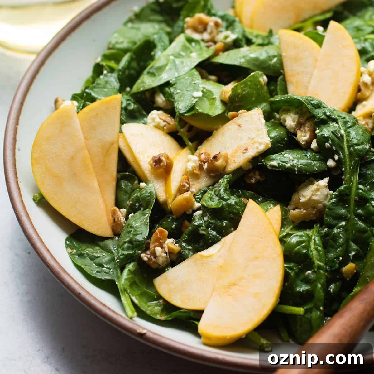 Spinach Apple Salad