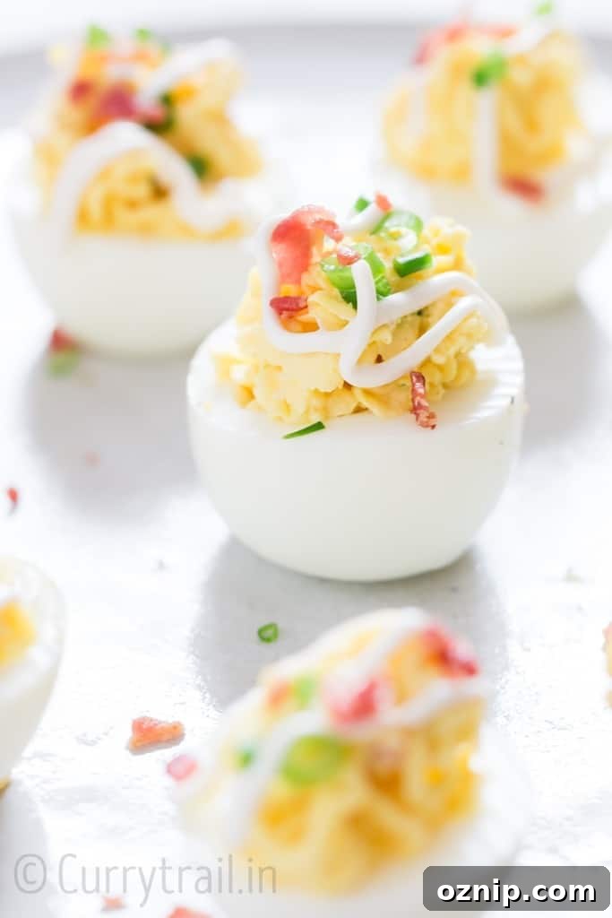 Deviled Eggs With Bacon