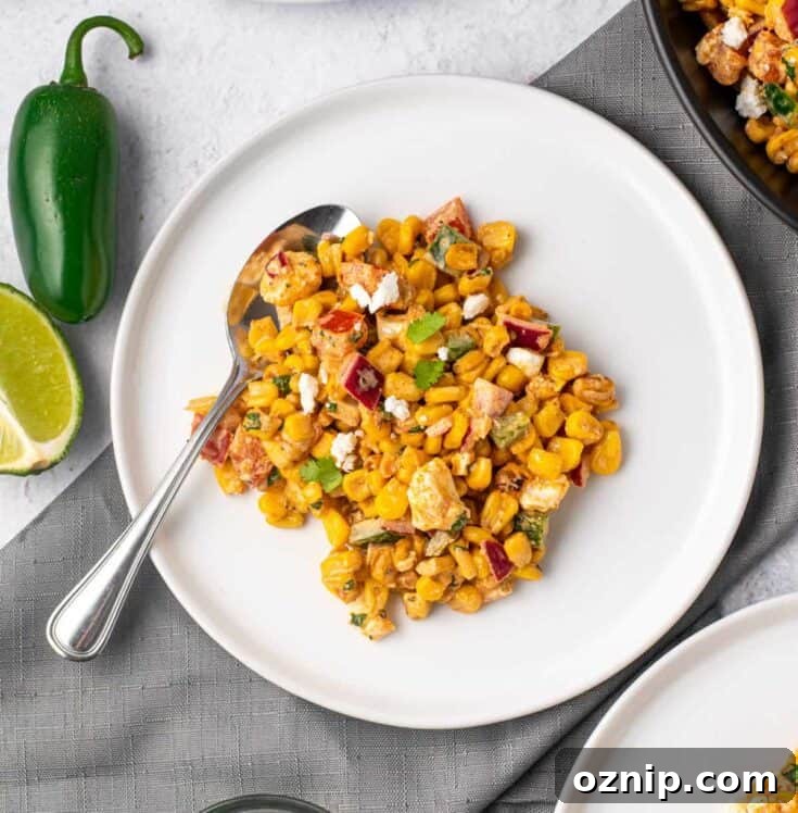 Mexican Street Corn Salad