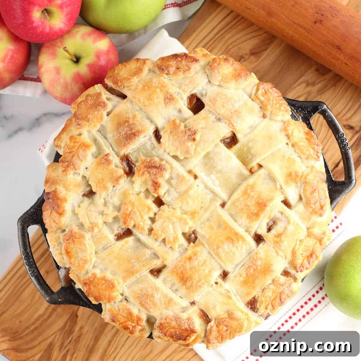 Caramel Apple Pie