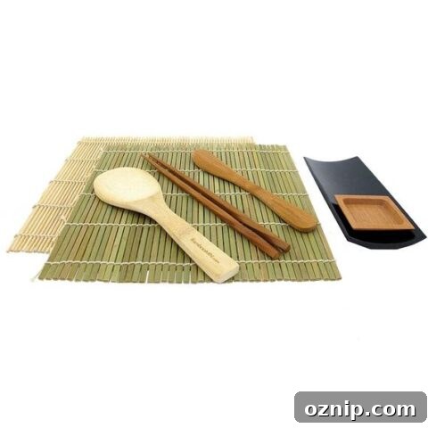 Sushi Making Kit with Serving Set