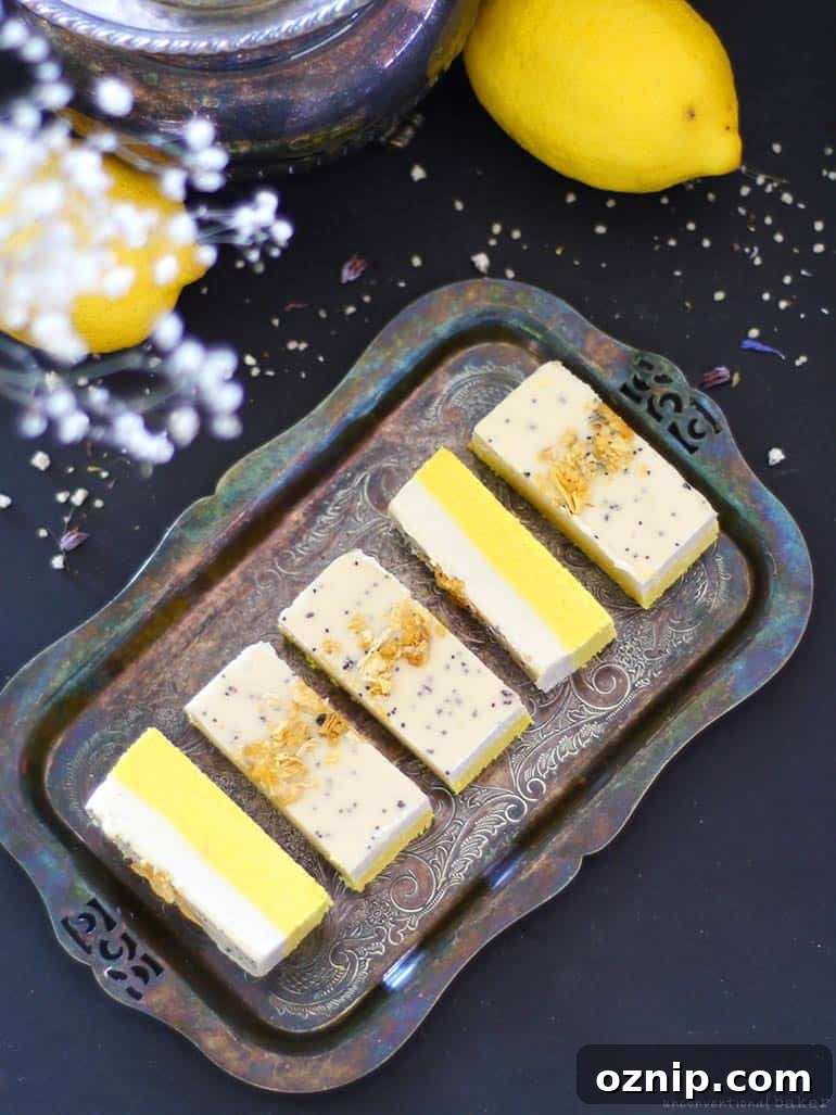Ginger Turmeric Lemon Cream Bars (Free From: gluten & grains, dairy, nuts, added oils, and refined sugar)