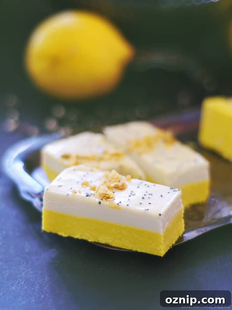 Ginger Turmeric Lemon Cream Bars (Free From: gluten & grains, dairy, nuts, added oils, and refined sugar)