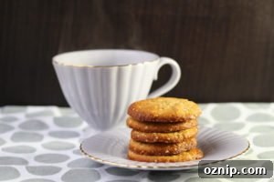 Simple fiery ginger cookies on a tray